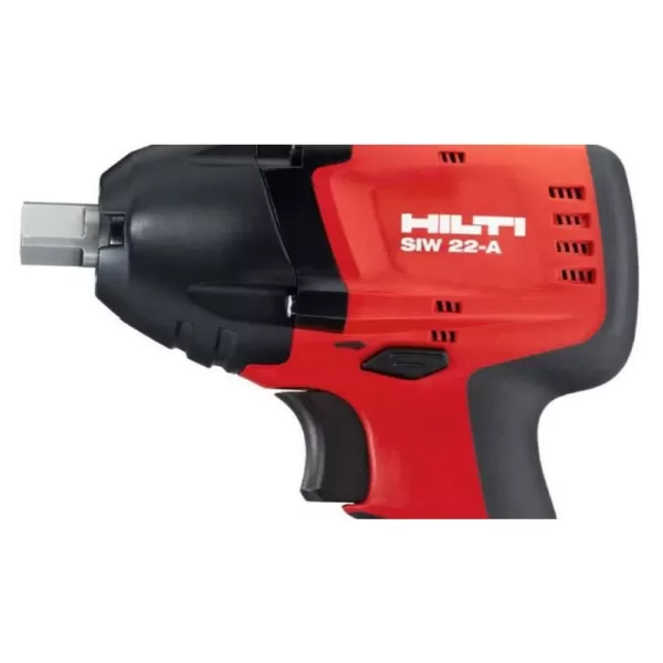 Hilti SIW 22-Volt Lithium-Ion 3/8 in. Cordless Brushless Compact Impact Wrench Kit with (2) Li-Ion Batteries, Charger and Bag