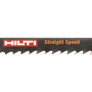 Hilti 6 in. 6 TPI WD 155 4 High Carbon Steel T-Shank Premium Jig Saw Blade for Cutting Wood Up to 160 mm Thick (5-Pack)