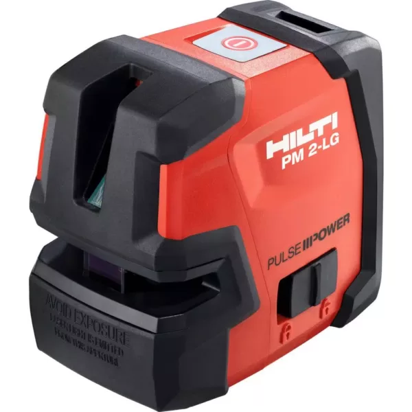 Hilti 66 ft. PM 2-LG Green Beam Line Laser Level with (2) AA Batteries