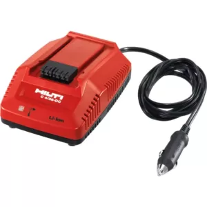 Hilti DC Car Charger C4/36 for All Li-Ion Batteries