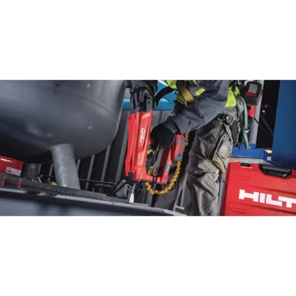 Hilti 22-Volt Lithium-Ion Cordless Bluetooth Nailer with Fastener Guide