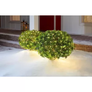 Home Accents Holiday 48 in. x 72 in. 150-Light Mini Warm White Smooth Net Cap Lights