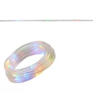 Home Accents Holiday 26 ft. 100-Light LED Multicolor Battery Operated Micro Dot Rope Light