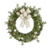 Home Accents Holiday 30 in. St. Germain Battery Operated Pre-Lit LED Artificial Christmas Wreath