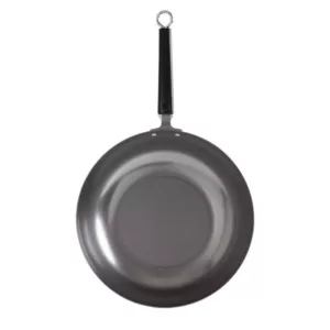 Honey-Can-Do Joyce Chen 12 in. Silver Carbon Steel Stir Fry Pan with Ergonomic Handle