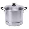 IMUSA Mexicana 24 qt. Aluminum Stovetop Steamer with Glass Lid