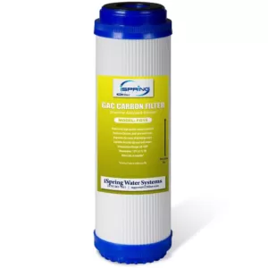 ISPRING LittleWell 5 Micron 2.5 in. x 10 in. Granular Activated Filter Cartridge (25-Pack)