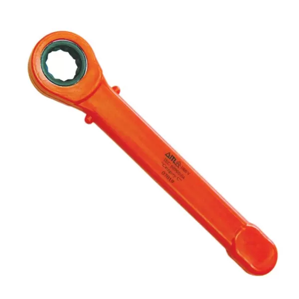 Jameson 3/8 in. 1000-Volt Insulated Ratcheting Box Wrench