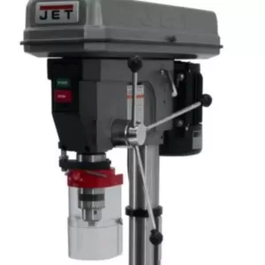 Jet 1.5 HP 20 in. Floor Standing Drill Press with Worklight, 12-Speed, 115/230-Volt, JDP-20MF