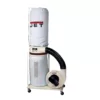 Jet 1.5 HP 1100 CFM 4 or 6 in. Dust Collector with Vortex Cone and 30-Micron Bag Filter Kit, 115/230-Volt, DC-1100VX-BK