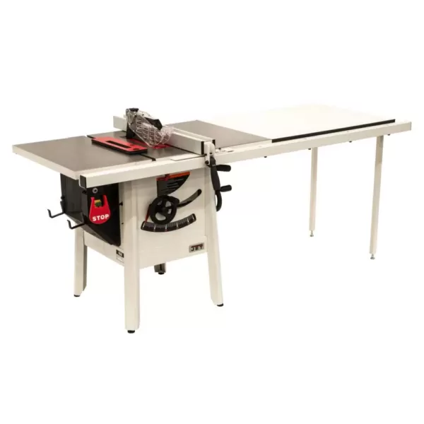 Jet ProShop II 10 in. table saw with 52 in. Rip Cast Wings JPS-10