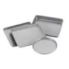 Farberware 4-Piece Light Gray Bakeware Set