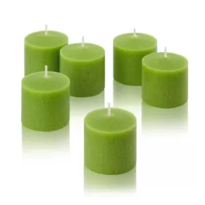 Light In The Dark 10 Hour Lime Green Unscented Votive Candle (Set of 72)
