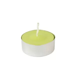 Zest Candle 1.5 in. Lime Green Citronella Tealight Candles (100-Box)