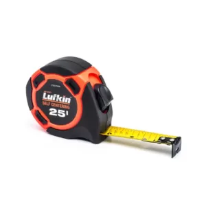 Lufkin 25 ft. Hi-Viz Orange Self-Centering Tape Measure