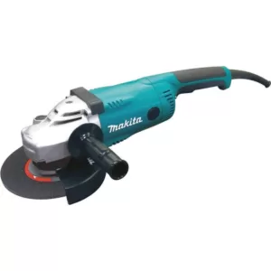 Makita 15 Amp 7 in. Corded Angle Grinder with Grinding wheel, Side handle and Wheel Guard