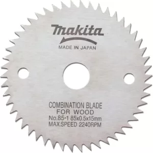 Makita 3-3/8 in. 50-Teeth General Purpose Combo Blade