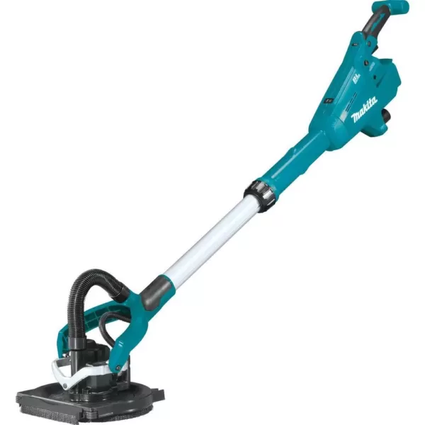 Makita 18-Volt LXT Lithium-Ion Brushless Cordless 9 in. Drywall Sander, AWS Capable with bonus 18-Volt LXT Battery Pack 5.0Ah