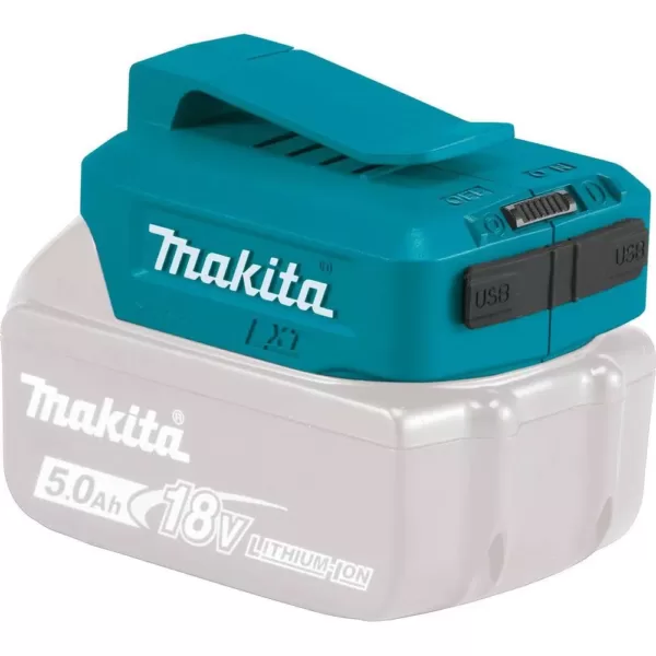 Makita 18-Volt LXT Lithium-Ion Cordless Power Source with 2 USB ports
