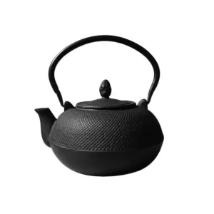 Old Dutch 3 l Hakone Matte Black Cast Iron Teapot/Wood Stove Humidifier