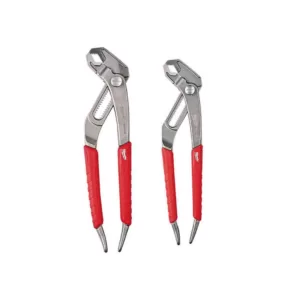 Milwaukee 8 in./10 in. V-Jaw Pliers Set (2-Piece)