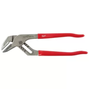 Milwaukee 10 in. Dipped Grip Smooth Jaw Pliers