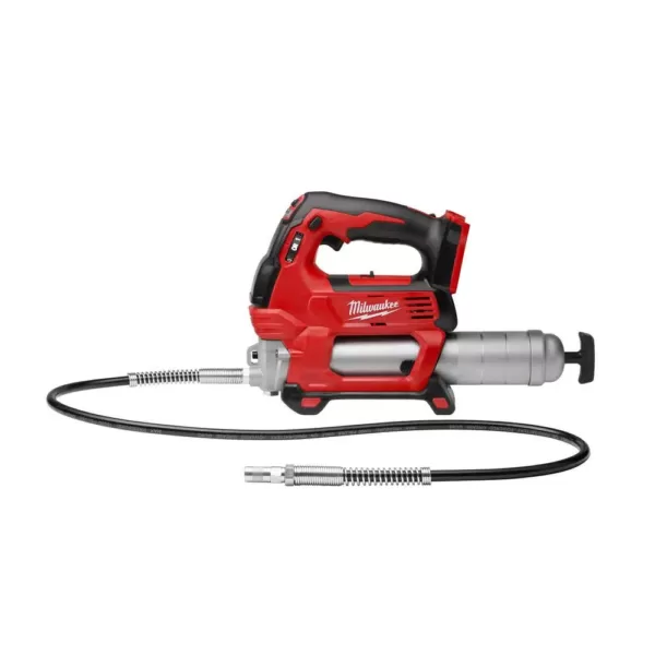 Milwaukee M18 FUEL 18-Volt 4-1/2 in./5 in. Lithium-Ion Brushless Cordless Grinder with Paddle Switch with Grease Gun