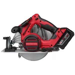 Milwaukee M18 18-Volt Lithium-Ion Brushless Cordless 7-1/4 in. Circular Saw Kit and PACKOUT 10 in. Compact Tool Box
