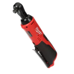 Milwaukee M12 12-Volt Lithium-Ion Cordless 3/8 in. Ratchet & FUEL 1/4 in. Impact Driver Combo Kit with (1) 2.0Ah Battery & Charger