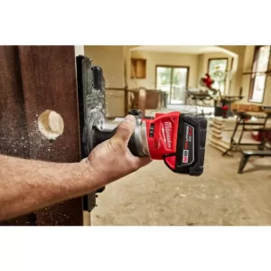 Milwaukee M18 FUEL 18-Volt Lithium-Ion Brushless Cordless Compact Router and Barrel Grip Jig Saw Set (Tool-Only)