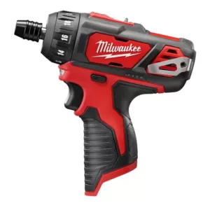 Milwaukee M12 12-Volt Lithium-Ion Cordless 1/4 in. Hex 2-Speed Screwdriver (Tool-Only)
