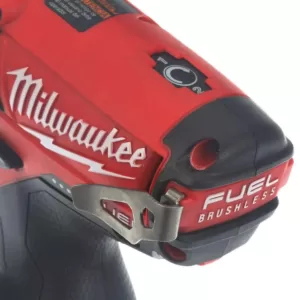 Milwaukee M12 FUEL 12-Volt Lithium-Ion Brushless Cordless 1/4 in. Hex Impact Driver Kit W/(2) 2.0Ah Batteries, Charger & Hard Case