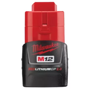 Milwaukee M12 12-Volt Lithium-Ion Cordless 1/4 in. Hex Impact and Multi-Tool Combo Kit with (1) 2.0Ah Battery and Charger