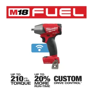 Milwaukee M18 FUEL ONE-KEY 18-Volt Lithium-Ion Brushless Cordless 3/8 in. Impact Wrench w/ Friction Ring (Tool-Only)