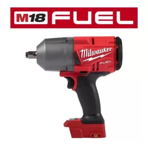 Milwaukee M18 FUEL 18-Volt 1/2 in. Lithium-Ion Brushless Cordless Impact Wrench & Braking Grinder with (2) 6.0Ah Batteries
