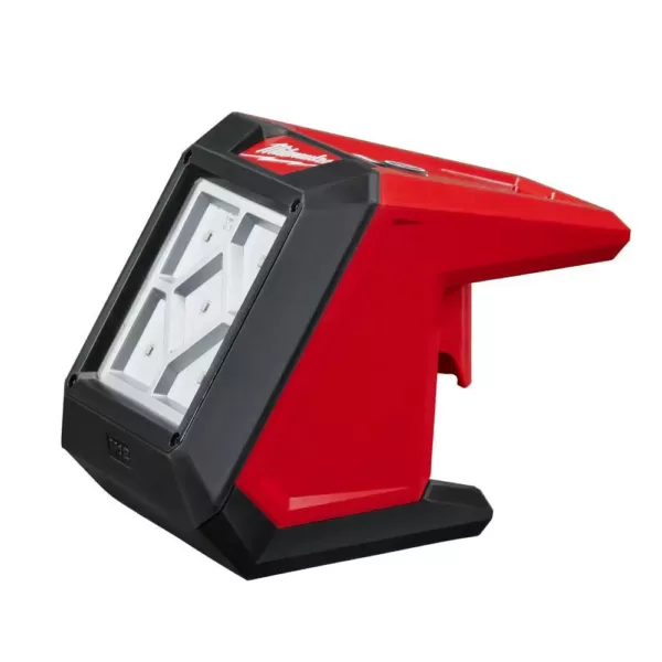 Milwaukee M12 12-Volt Lithium-Ion Cordless 1000 Lumens ROVER LED Compact Flood Light with M12 Jobsite Speaker and 3.0 Ah Battery