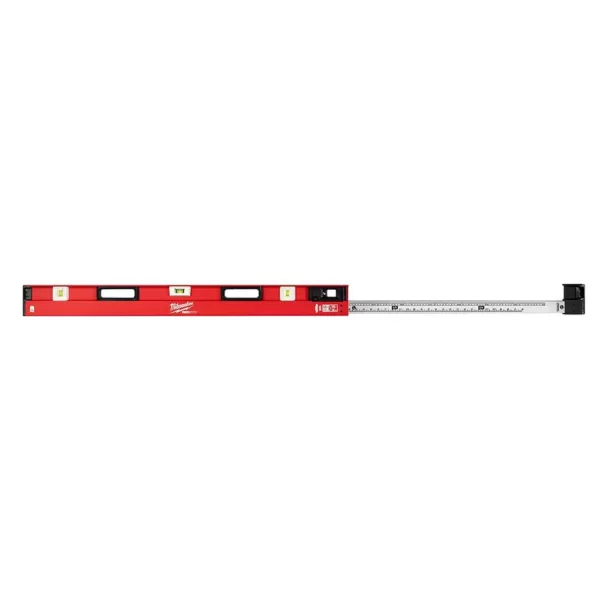 Milwaukee 48 in. to 78 in. REDSTICK Expandable Magnetic Box Level