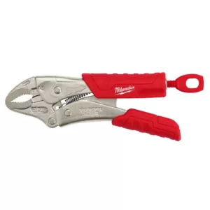 Milwaukee 5 in. Torque Lock Curved Jaw Locking Pliers with Durable Grip