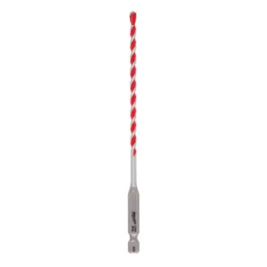 Milwaukee 5/32 in. x 4 in. x 6 in. SHOCKWAVE Carbide Hammer Drill Bit for Concrete, Stone, Masonry Drilling