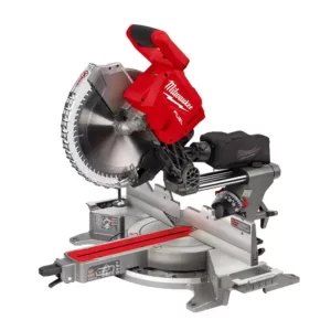 Milwaukee M18 FUEL 18-Volt Lithium-Ion Brushless 12 in. Cordless Dual Bevel Sliding Compound Miter Saw with Jig Saw