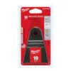 Milwaukee 2-1/2 in. Oscillating Tool Bi-Metal Cutting Blade for Wood and Metal (10-Pack)