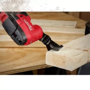 Milwaukee 2-1/2 in. High Carbon Steel Universal Fit Wood Cutting Oscillating Multi-Tool Blade (10-Pack)