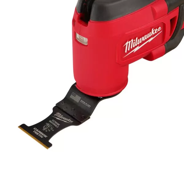 Milwaukee 1-3/8 in. Carbide Universal Fit Extreme Wood/Metal Cutting Oscillating Multi-Tool Blade (3-Pack)