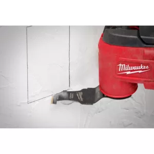 Milwaukee 1-3/8 in. Carbide Universal Fit Extreme Wood/Metal Cutting Oscillating Multi-Tool Blade (5-Pack)