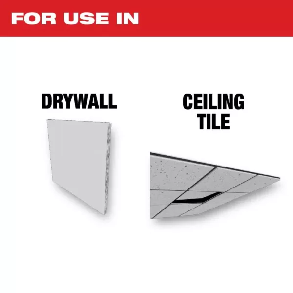 Milwaukee 5-in-1 Bi-Metal Universal Fit Drywall Cutting Oscillating Multi-Tool Blade (1-Piece)