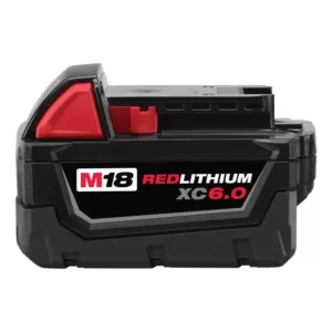 Milwaukee M18 18-Volt Lithium-Ion XC Extended Capacity Battery Pack 6.0Ah (2-Pack)