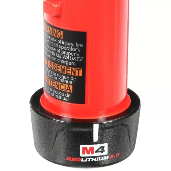 Milwaukee M4 4-Volt Lithium-Ion 2.0Ah Battery
