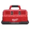 Milwaukee M12 and M18 12-Volt/18-Volt Lithium-Ion Multi-Voltage 6-Port Sequential Rapid Battery Charger (3 M12 and 3 M18 Ports)