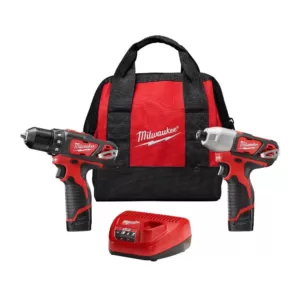 Milwaukee M12 12-Volt Lithium-Ion Cordless Drill Driver/Impact Driver Combo Kit (2-Tool) W/  M12 Oscillating Multi-Tool