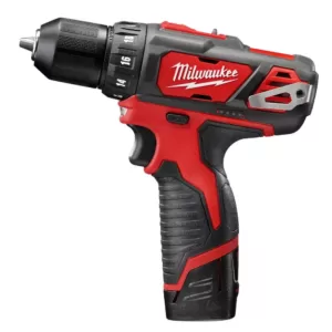 Milwaukee M12 12-Volt Lithium-Ion Cordless Drill Driver/Impact Driver Combo Kit (2-Tool)W/ Free M12 2.0Ah Compact Battery